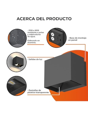 Arbotante LED Tecnolite
