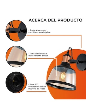 Arbotante Incandescente y LED Tecnolite Columba III