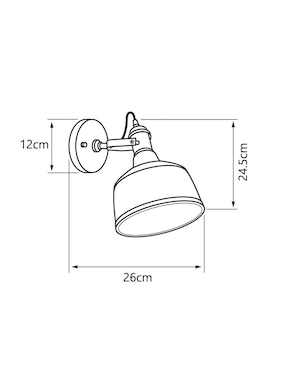 Arbotante Incandescente y LED Tecnolite Columba III