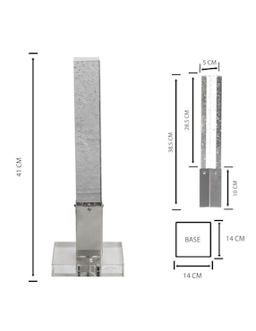 Lámpara de mesa LED Gamalux