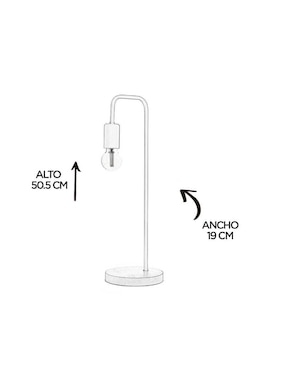 Lámpara de mesa LED Gamalux