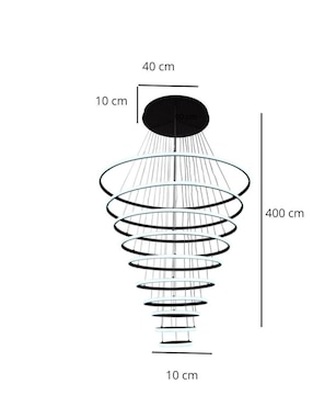 Lámpara colgante LED La Luz De Victoria