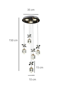 Lámpara colgante LED La Luz De Victoria