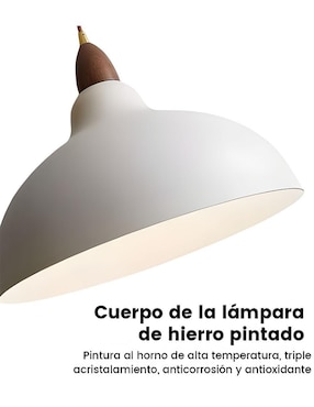 Lámpara colgante Wünd incandescente