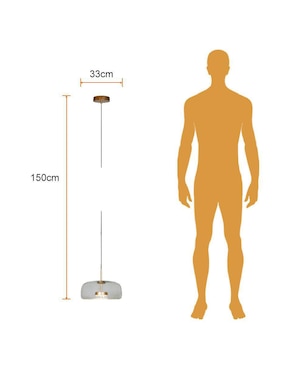 Lámpara colgante Tecnolite led