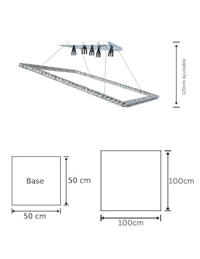 Lámpara colgante LED Gamalux Universe: Mercurio