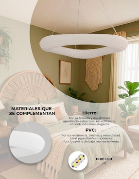 Lámpara colgante LED Gamalux Cosmos