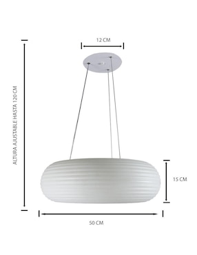 Lámpara colgante LED Gamalux Cosmos