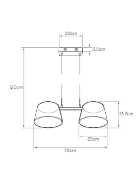 Lámpara colgante LED Tecnolite