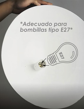 Lámpara colgante Blanca Ilios Innova 3 piezas