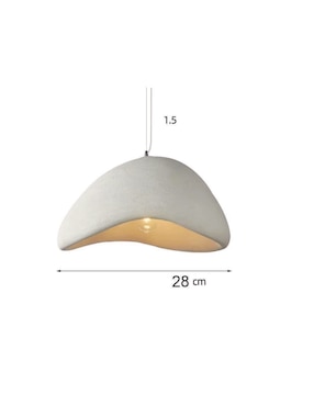 Lámpara colgante Incandescente y LED Mayadecor