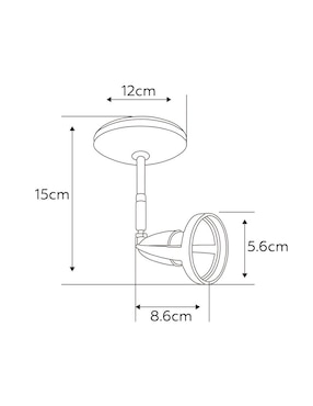 Lámpara de techo Tecnolite ahorrador