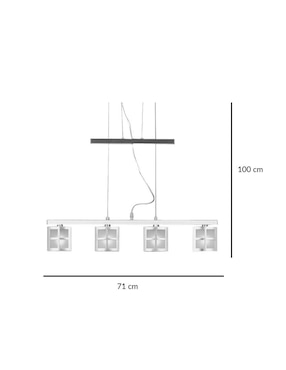 Lámpara colgante LED Laiting