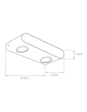 Arbotante LED Tecnolite