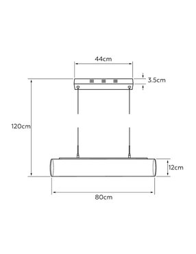 Lámpara colgante Tecnolite led