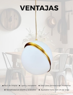 Lámpara colgante LED Gamalux
