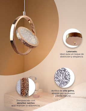 Lámpara colgante LED Gamalux
