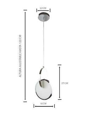 Lámpara colgante LED Gamalux