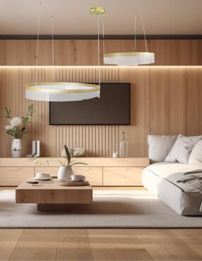 Lámpara colgante LED Gamalux
