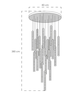 Lámpara colgante LED Class