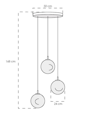 Lámpara colgante LED Class