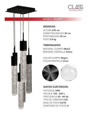 Lámpara colgante LED Class
