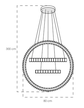 Lámpara colgante LED Class