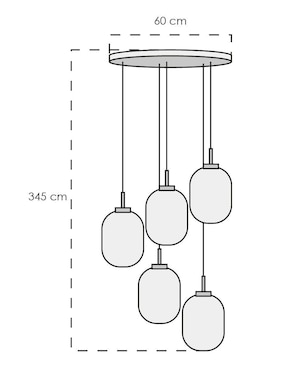Lámpara colgante LED Class