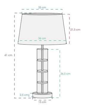 Lámpara de mesa LED Class