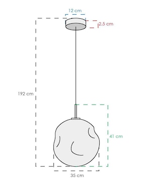 Lámpara colgante LED Class