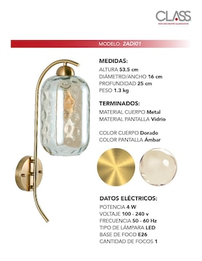 Árbotante LED Class