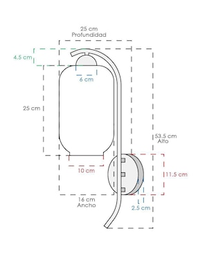 Árbotante LED Class