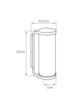 Arbotante LED Tecnolite Wezen