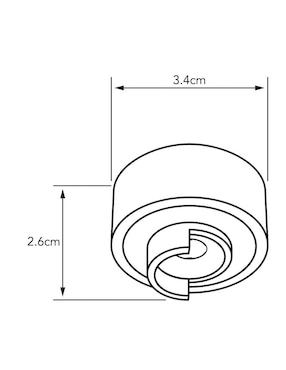 Plafón Tecnolite led