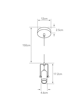 Lámpara colgante Tecnolite led