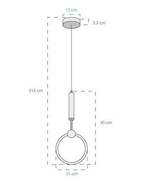 Lámpara colgante LED Class