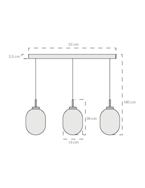 Lámpara colgante LED Class