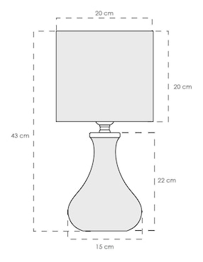 Lámpara de mesa LED Class
