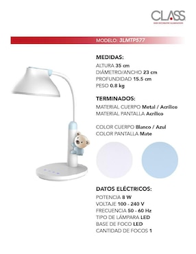 Lámpara de mesa LED Class