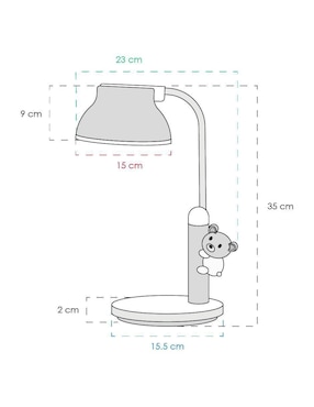 Lámpara de mesa LED Class