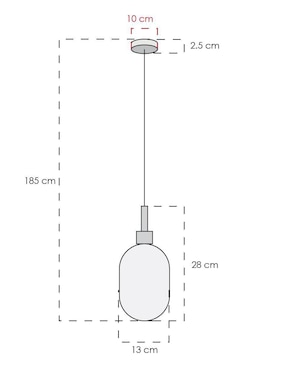 Lámpara colgante LED Class