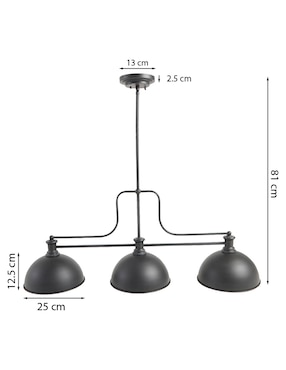 Lámpara colgante Haus led Barney