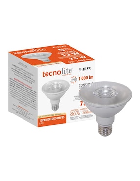 Foco LED Tecnolite 13 W de consumo 75 W de iluminación 1000 lm lúmenes