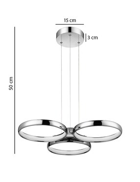 Lámpara colgante led Midlait