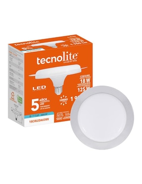 Foco LED Tecnolite 18 W de consumo 18 W de iluminación 1900 lúmenes