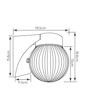 Arbotante LED Tecnolite Vicenza II