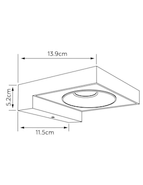Arbotante LED Tecnolite Aachen III