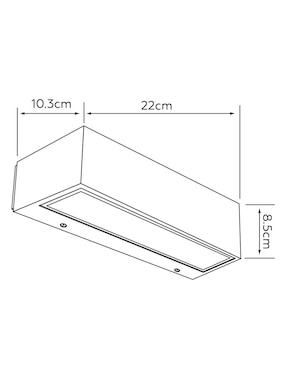 Arbotante LED Tecnolite Al Manama I