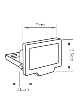 Árbotante Tecnolite led Shama I