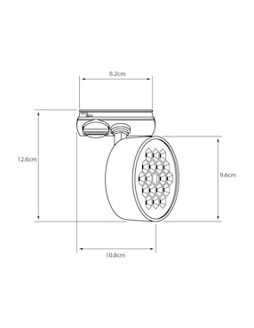 Lámpara de techo Tecnolite led